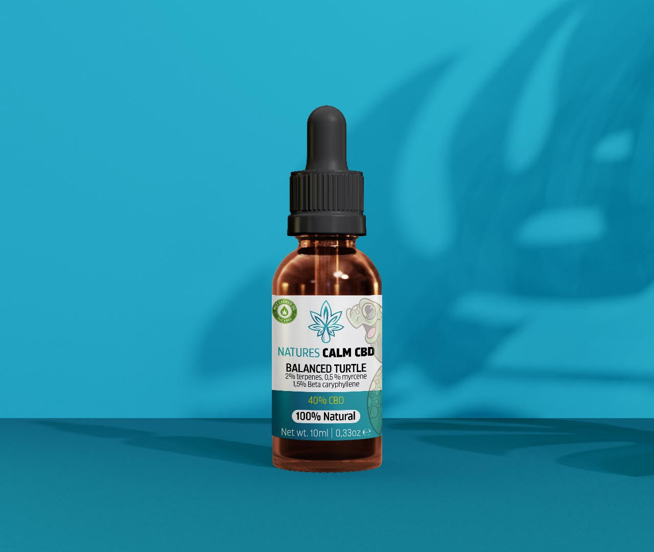 Balanced Turtle – bredspektrumolja 40 % för harmonisk aromdag